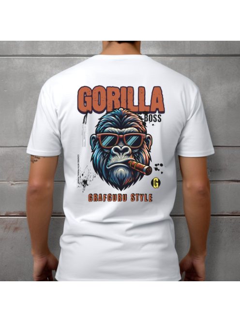 Gorilla Boss Grafguru Style Póló