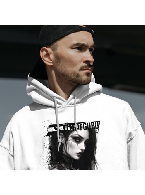 Grafguru Unisex Pulóver "Maradj Nyugodt - Remain Calm" Felirattal