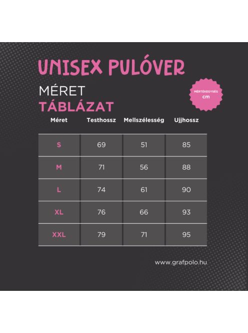 Unisex Pulóver Grafguru  – Boo